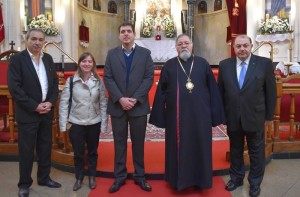 El director general de Cultos porteño visitó el Centro Armenio