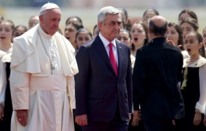 El presidente de Armenia felicita al Papa por su quinto aniversario de pontificado